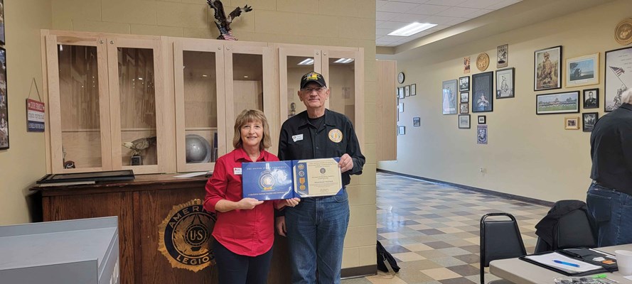 Honorary Partner ceremony for MT VVA Chapter 234 by the MT Oro Fino Chapter NSDAR.